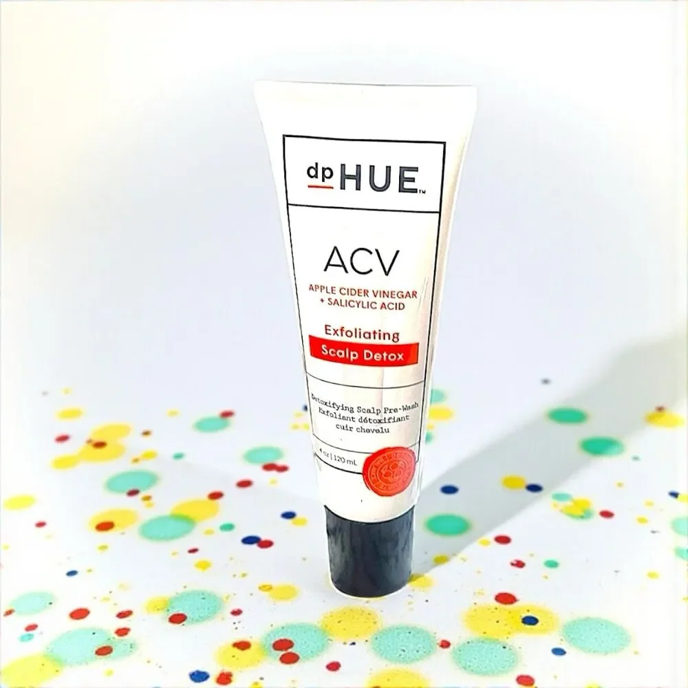 dpHUE ACV Apple Cider Vinegar + Salicylic Acid Exfoliating Scalp Detox NWOB 4 oz
